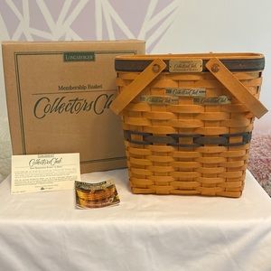 1999 Longaberger Collectors Club Basketball